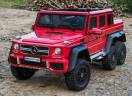 Masinuta electrica pentru copii Mercedes G63 6x6 Premium 180W #RED