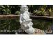 Statueta sirena cu scoica alb marmorat model s49. 760818 poza 1