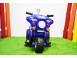 Motocicleta electrica cu 3 roti pentru copii bjq991 25w 6v blue 762609 poza 2