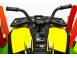 Atv electric pentru copii xmx607 2x45w 12v cu scaun tapitat yellow 762899 poza 6