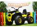 Atv electric pentru copii xmx607 2x45w 12v cu scaun tapitat yellow 762899 poza 1
