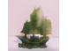 Figurina bibelou rasina corabie jad ambarcatiune ornament feng shui ch arta obiecte de colectie 802230 poza 1