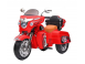 Motocicleta electrica kinderauto bjn1800 2x 35w cu scaun tapitat 807608 poza 4