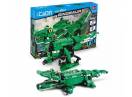 Dinosaur / crocodil 2 in 1 cu RC, CADA 435 piese, Bricks Toys for Kids
