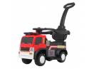 Camion cu maner 3 in 1 Kinderauto FireTruck 30W 6V, scaun tapitat, music player