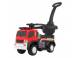 Camion cu maner 3 in 1 kinderauto firetruck 30w 6v scaun tapitat mus 811234 poza 1