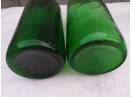 sticla mare 2 litri verde, 2 sticle vechi de colectie comunism