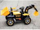Tractoras cu brat si cupa electrica, Bonet 2x 30W 12V Yellow