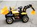 Tractoras cu brat si cupa electrica bonet 2x 30w 12v yellow 812196 poza 2