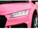 Masinuta electrica pentru copii audi ttrs 2x 35w 12v bt pink 812258 poza 4