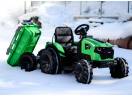 Tractoras electric cu remorca Kinderauto SX2068 2x 45W, roti MOI