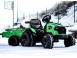 Tractoras electric cu remorca kinderauto sx2068 2x 45w roti moi 813013 poza 3