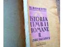 Istoria Limbii Romane, Al Rosetti, 1943