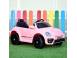 Masinuta electrica pentru copii vw beetle 35w 6v cu bt pink 815327 poza 4