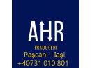 AHR Traduceri iASi + Pascani