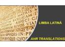 Traduceri autorizate limba latina-traducator latina-romana-italiana online Legalizare notariala la cerere. Livrare oriunde in Romania. +40729098410
