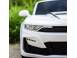 Masinuta electrica chevrolet camaros cu roti moi scaun tapitat 846476 poza 2