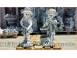 Set doua statuete gradinari gri patinat model s90. 860111 poza 1