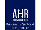 Sector 4 Traduceri Autorizate și Legalizate - AHR  Bucuresti-Ilfov