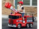 Masinuta electrica de pompieri Kinderauto B911, 140W, 12V-10Ah