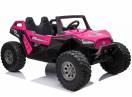 UTV electric pentru 4 copii BJX1928, tractiune 4x 75W, 24V Pink