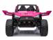 Utv electric pentru 4 copii bjx1928 tractiune 4x 75w 24v pink 864727 poza 4