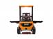 Motostivuitor electric pentru copii jcb 2x 35w 12v culoare galben 865012 poza 2