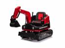 Excavator electric Kinderauto X7 2x 55W 12V-12Ah, scaun tapitat, telecomanda