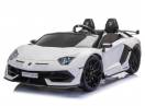 Masinuta electrica Lamborghini SVJ 24V 2x 250W Drift Edition White