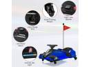 Kart electric Kinderauto BJSX2328 180W 24V cu CASCA, Genuchiere