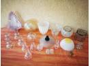 abajur abajururi componente sticla decorative piese pt lustre lampi veioze vechi