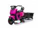 Scuter electric cu remorca telecomanda kinderauto bjbtk3 2x 35w 873593 poza 3