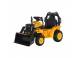 Excavator electric pt. copii kinderauto bjty1066 2x 30w 6v cu rc 874310 poza 3