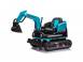 Excavator electric kinderauto x7 2x 55w 12v 12ah premium 878114 poza 1