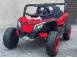 Utv electric pentru copii kinderauto warrior 4x 35w 12v 7ah red 902287 poza 1