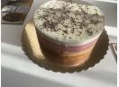 Tort raw vegan cu zmeură și lavandă – fără zahăr, fără gluten, 1.2 kg