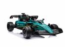 Masinuta electrica Formula 1 Aston Martin 24V, roti moi, scaun tapitat