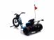 Motocicleta electrica kinderauto bjsx2338 2x 250w 24v 10ah 905398 poza 6