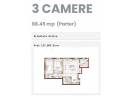 Apartament 3 camere, Floresti