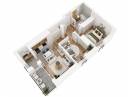 Ansamblu rezidential nou, apartament bine impartit