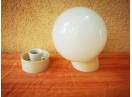 veche lampa aplica plafoniera cu abajur glob sfera opalina lustra veioza comunism