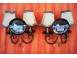Lampa lustra cu abajur veioza set aplica vintage cu intrerupator ptr p 912531 poza 5