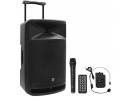 Boxă Portabilă BoomTone DJ TravelSound15-VHF, 800W – Bluetooth, USB, 2 Microfoane Wireless