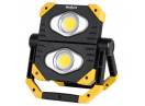 Reflector LED 2×9.5W COB cu acumulator 3.7V / 5Ah