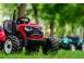 Tractoras electric kinderauto 1804 2x45w 12v remorca basculabila 917176 poza 6