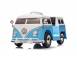 Masinuta electrica vw samba bus 2x 35w roti moi scaun tapitat 917262 poza 1