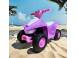 Atv electric pentru copii kinderplay princess 25w 6v barby pink 917301 poza 5
