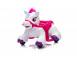 Calut electric kindeplay unicorn pentru copii 3 4 ani 70w 12v roz 917302 poza 1