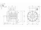 Motor electric trifazat 1.1kw 3000rpm 80 B3