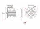 Motor electric trifazat 1.5kw 3000rpm 90 B5